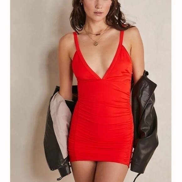 NWT We are HAH it suits you 1 piece swimsuit in blood orange - Picture 1 of 9